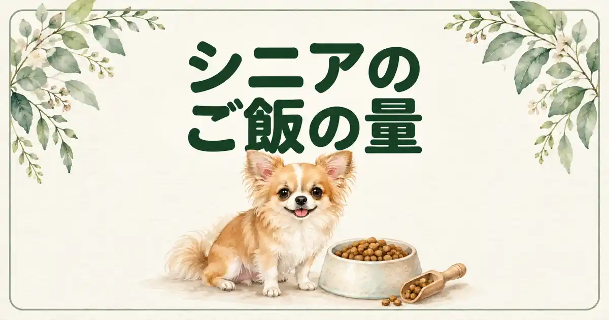 シニアのご飯の量